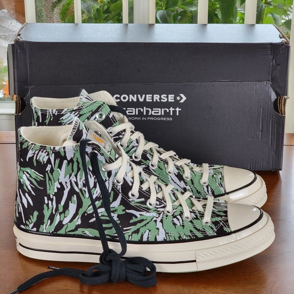 Converse x Carhartt WIP Chuck 70 Hi "Hinterland" 171237C Size Men's 9.5 NWB - Picture 2 of 14